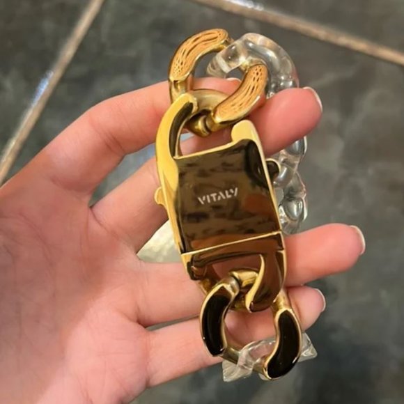 Vitaly Clear Resin Chain Static Bracelet- BRAND NEW! - Picture 4 of 9